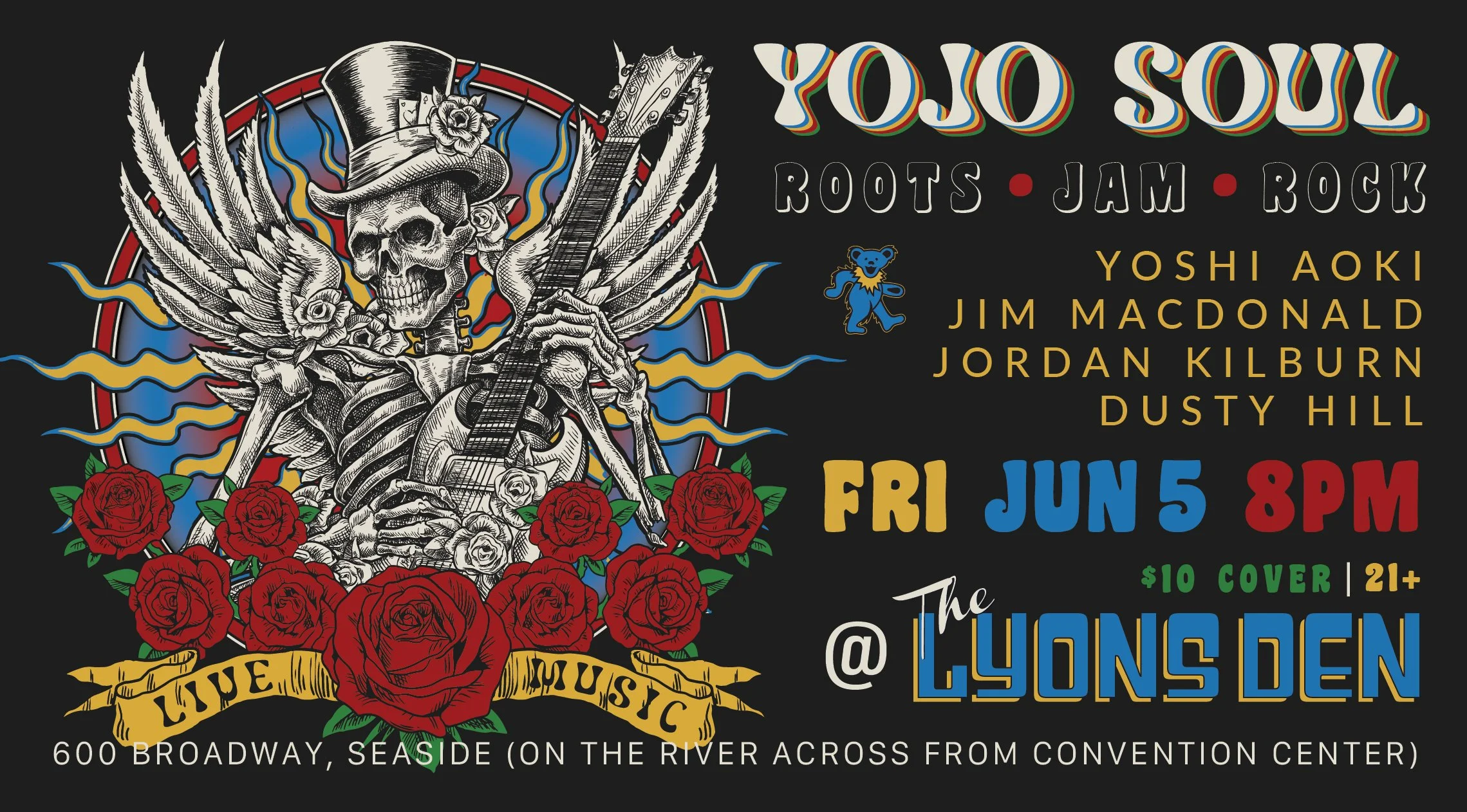 Yojo Soul (Roots/Jam Rock feat. Yoshi Aoki) LIVE @ The Lyons Den